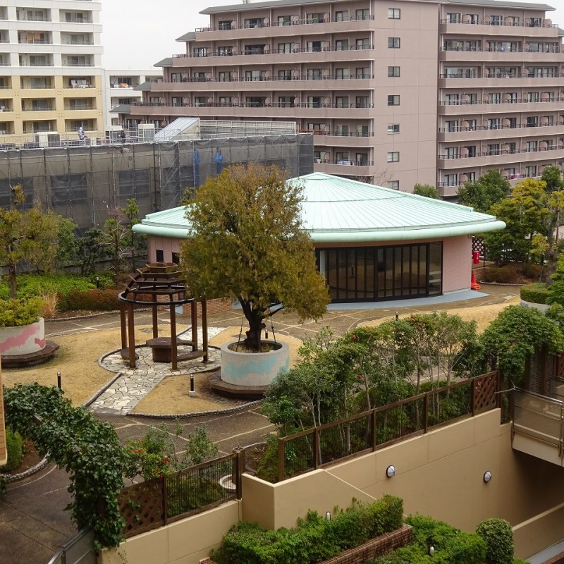 3階部分　空中庭園