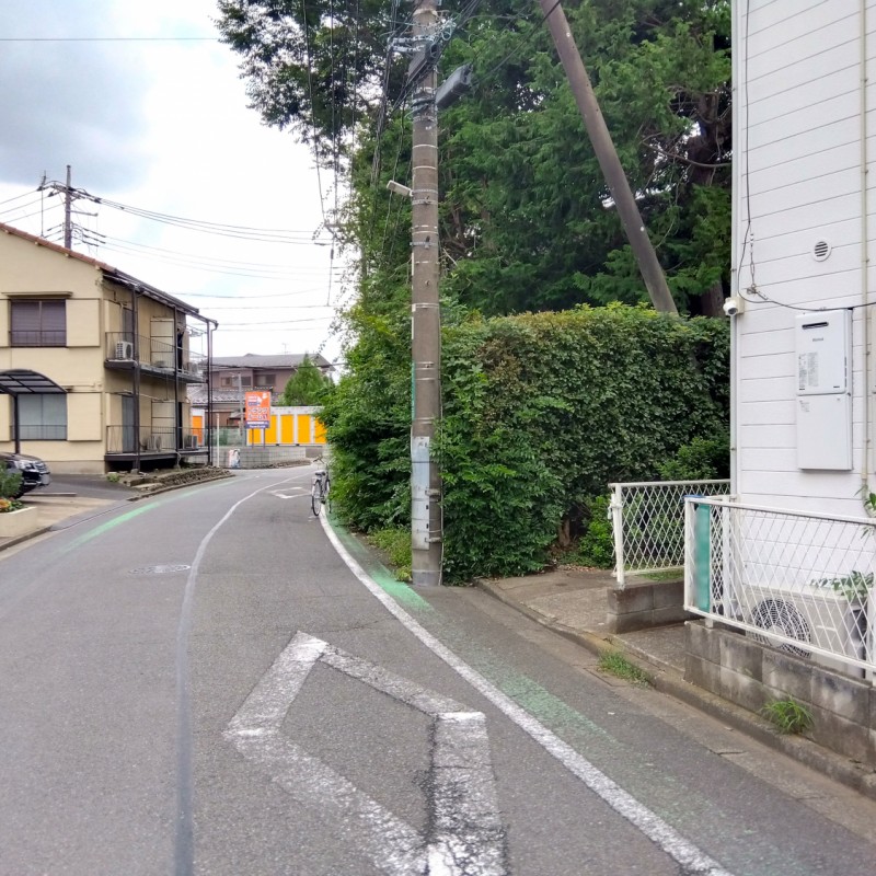 前面道路