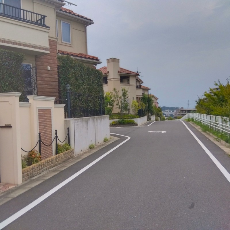 前面道路