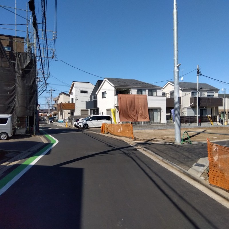 前面道路