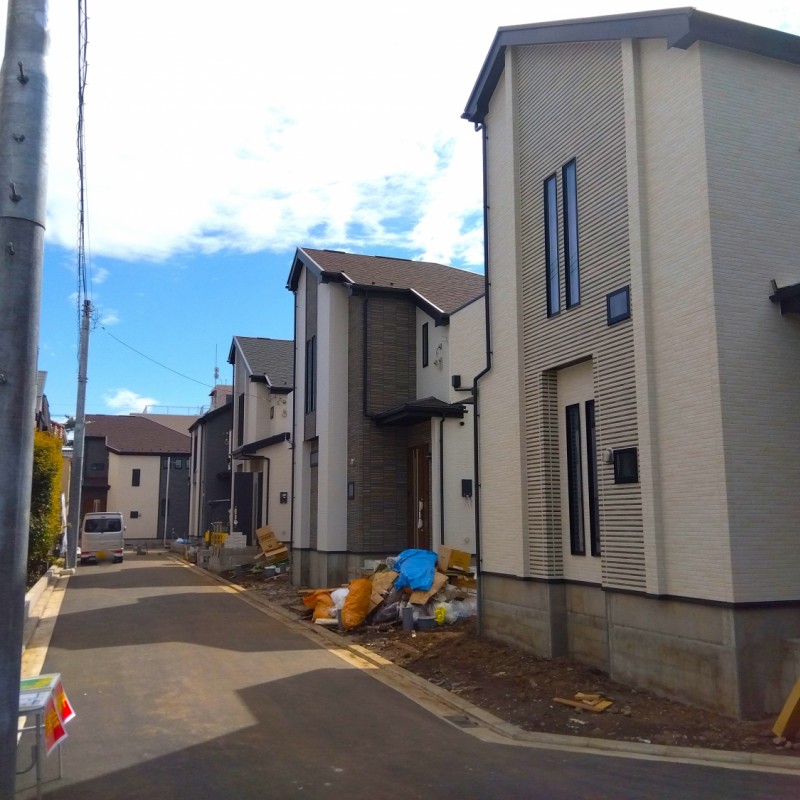 前面道路