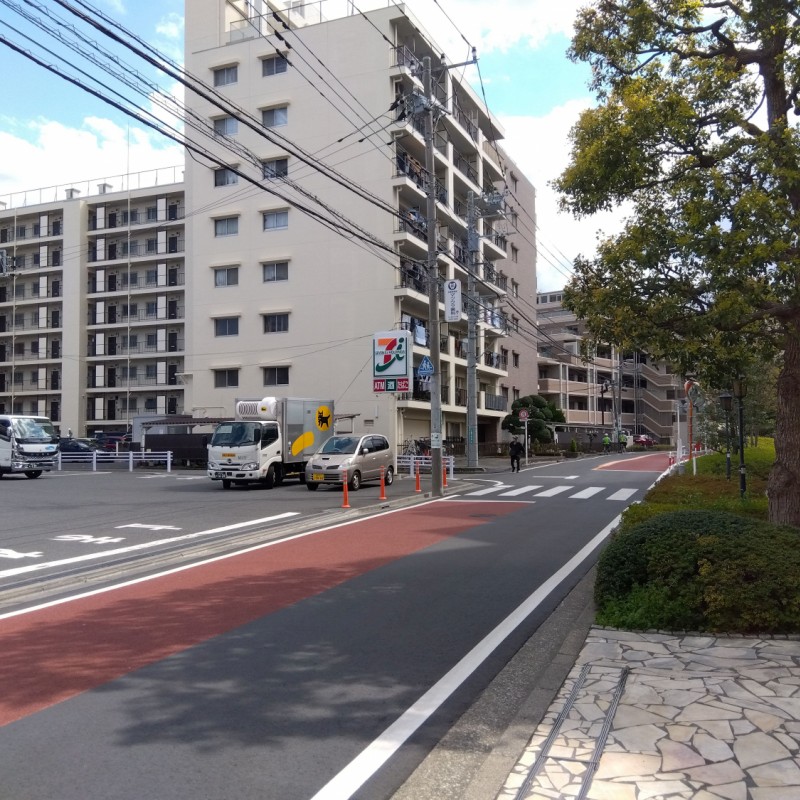 前面道路