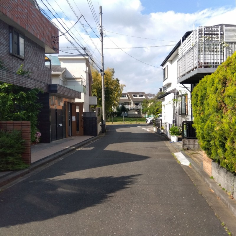 前面道路