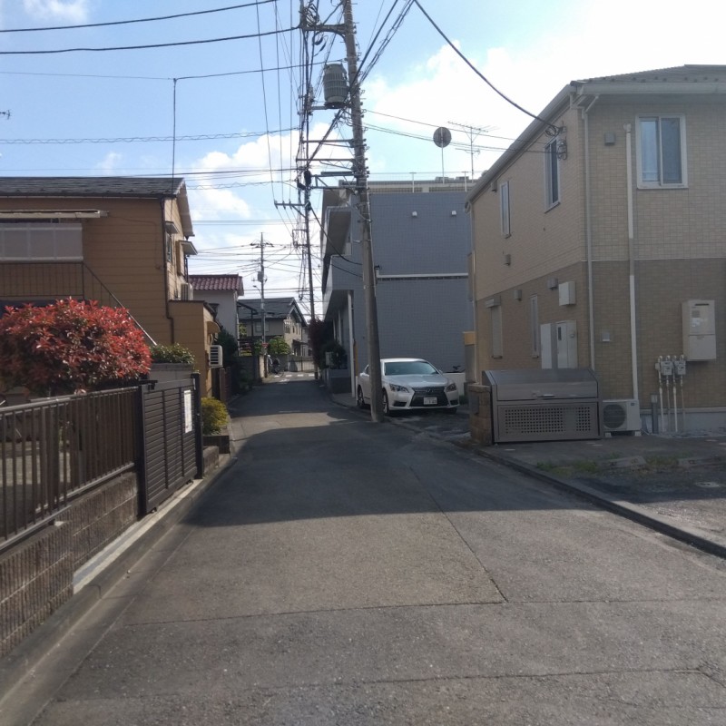前面道路