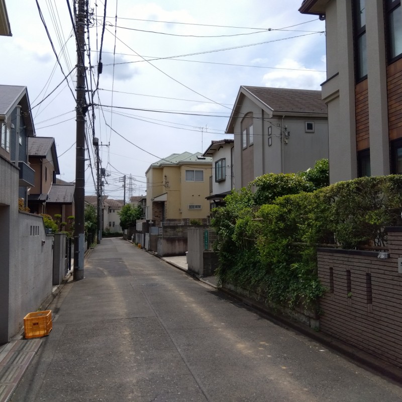 前面道路