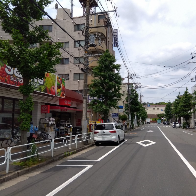 前面道路