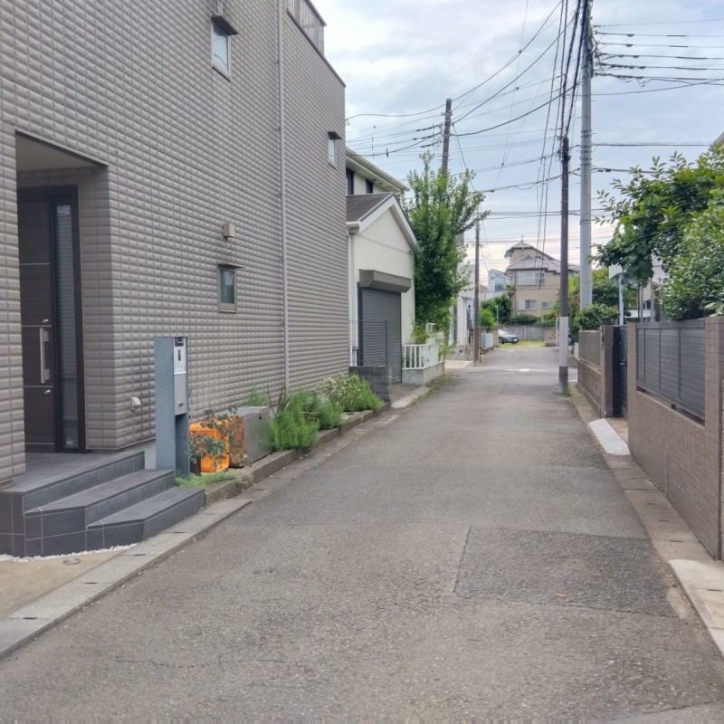 前面道路