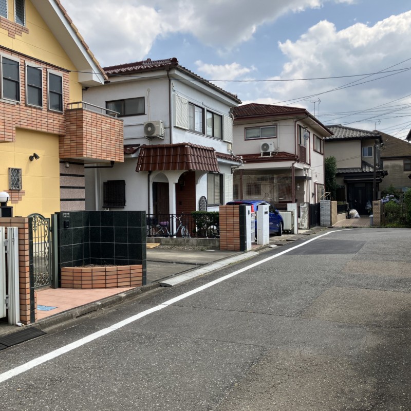 前面道路