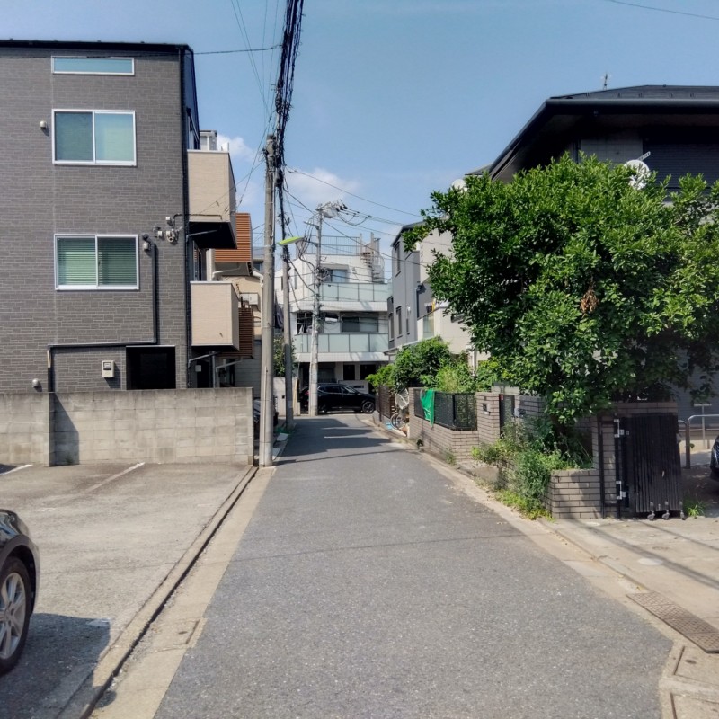 前面道路