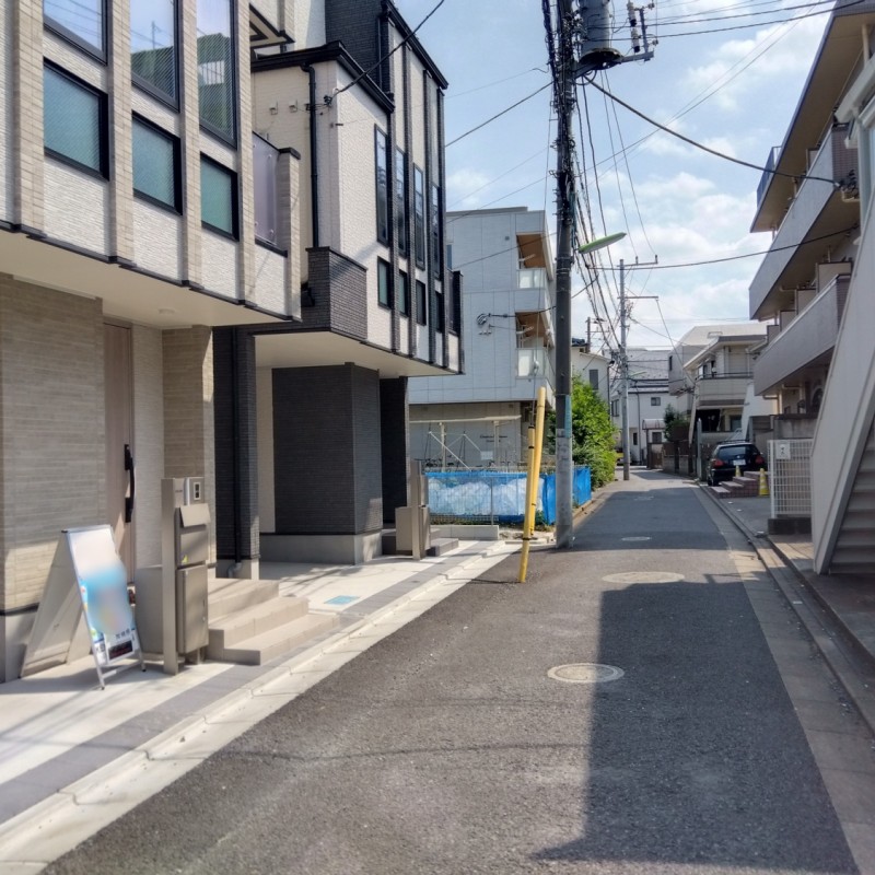前面道路