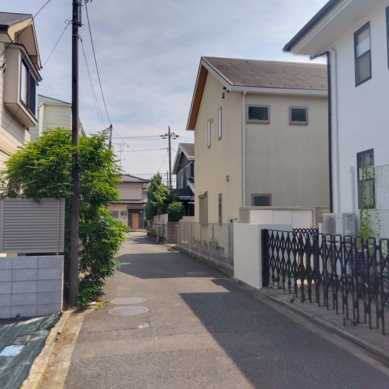 前面道路