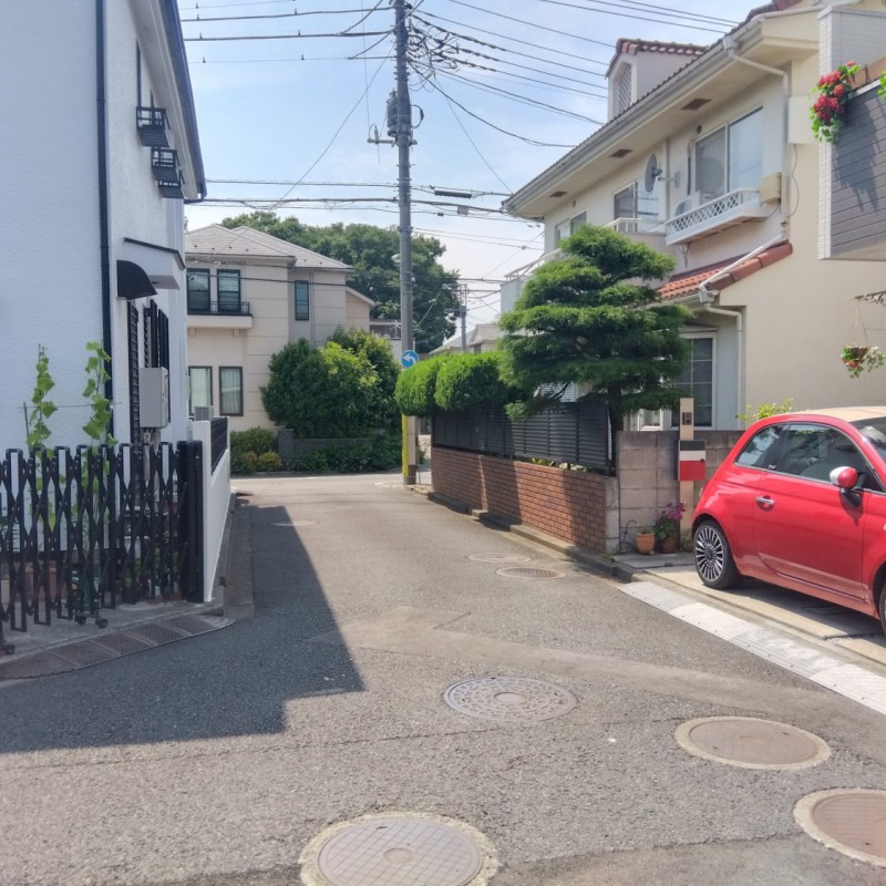 前面道路