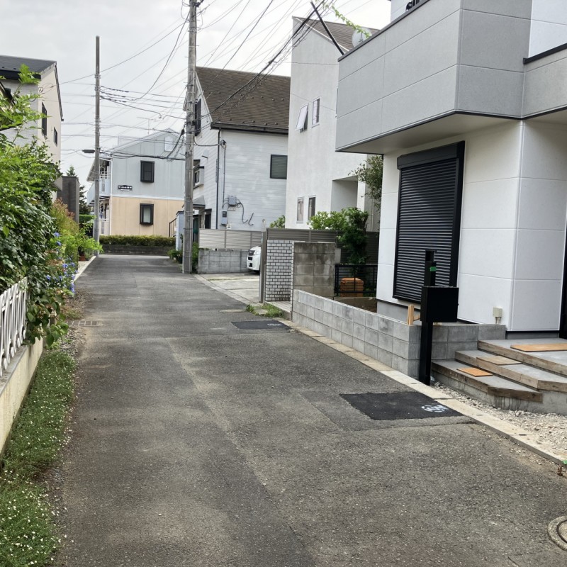 前面道路