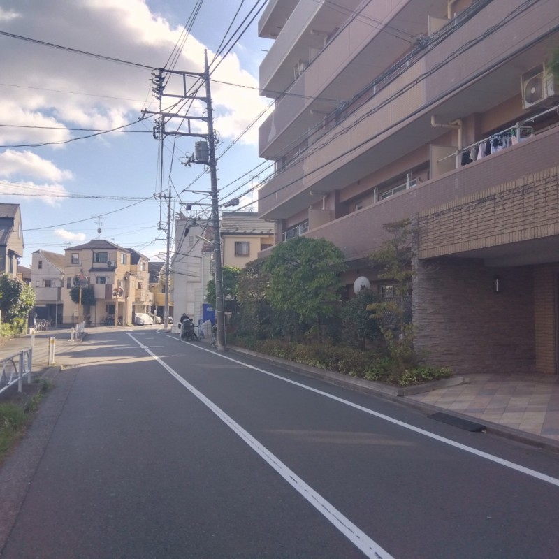 前面道路