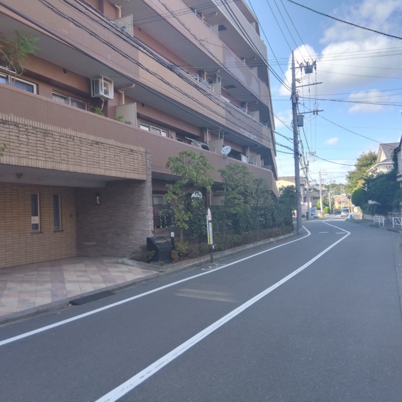 前面道路