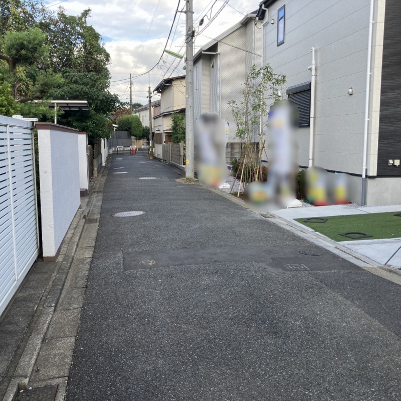 前面道路
