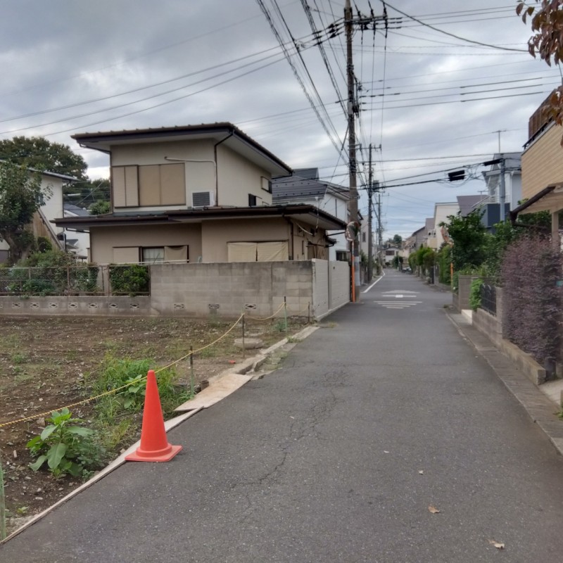 前面道路