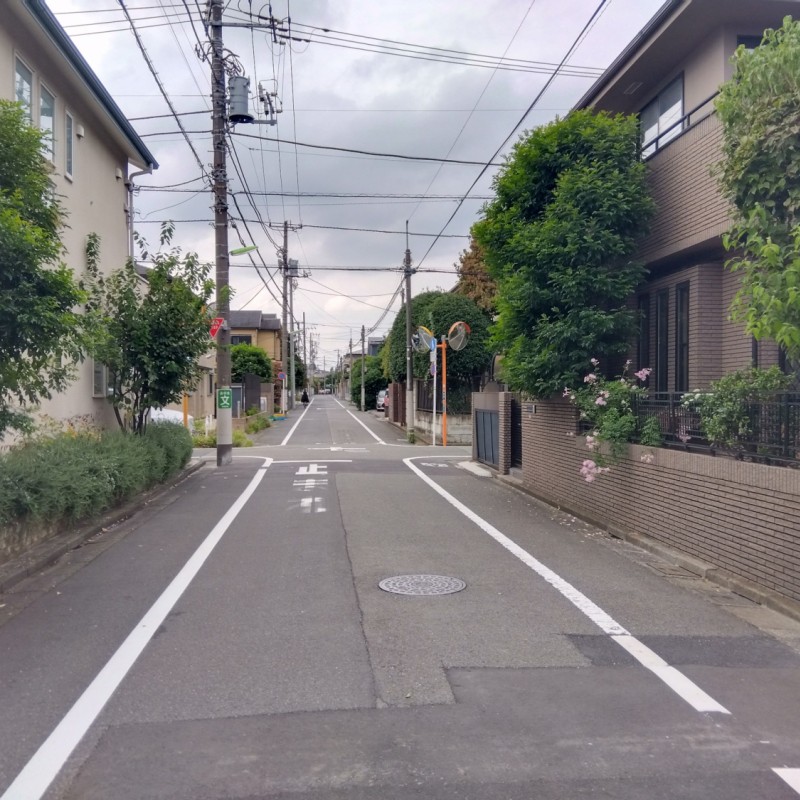前面道路