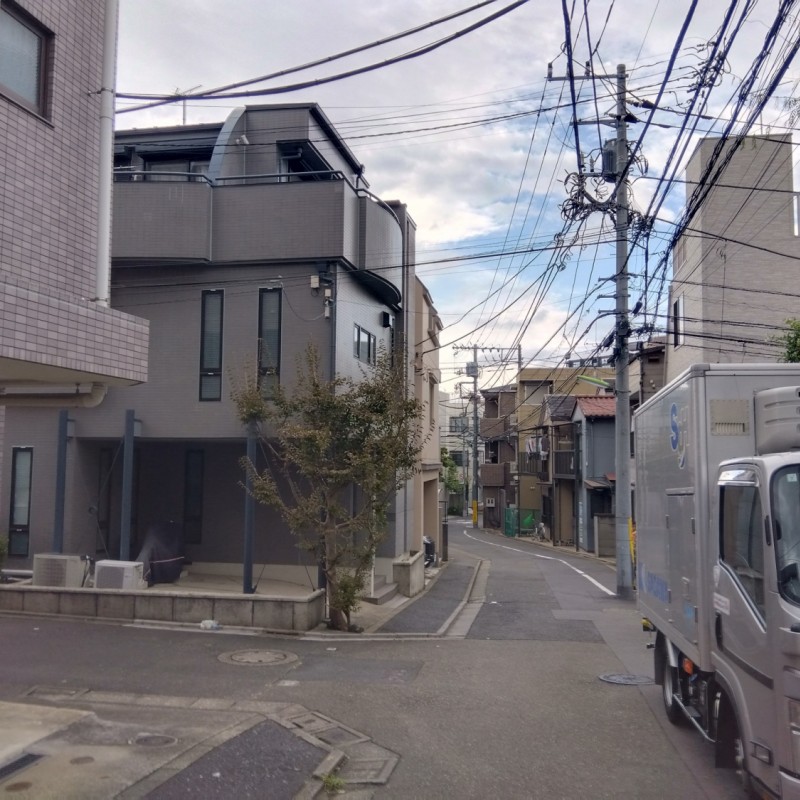 前面道路