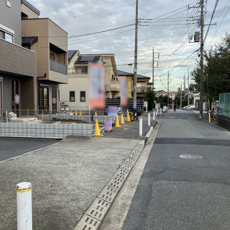 前面道路
