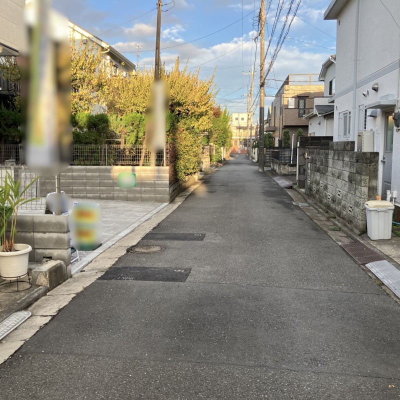 前面道路