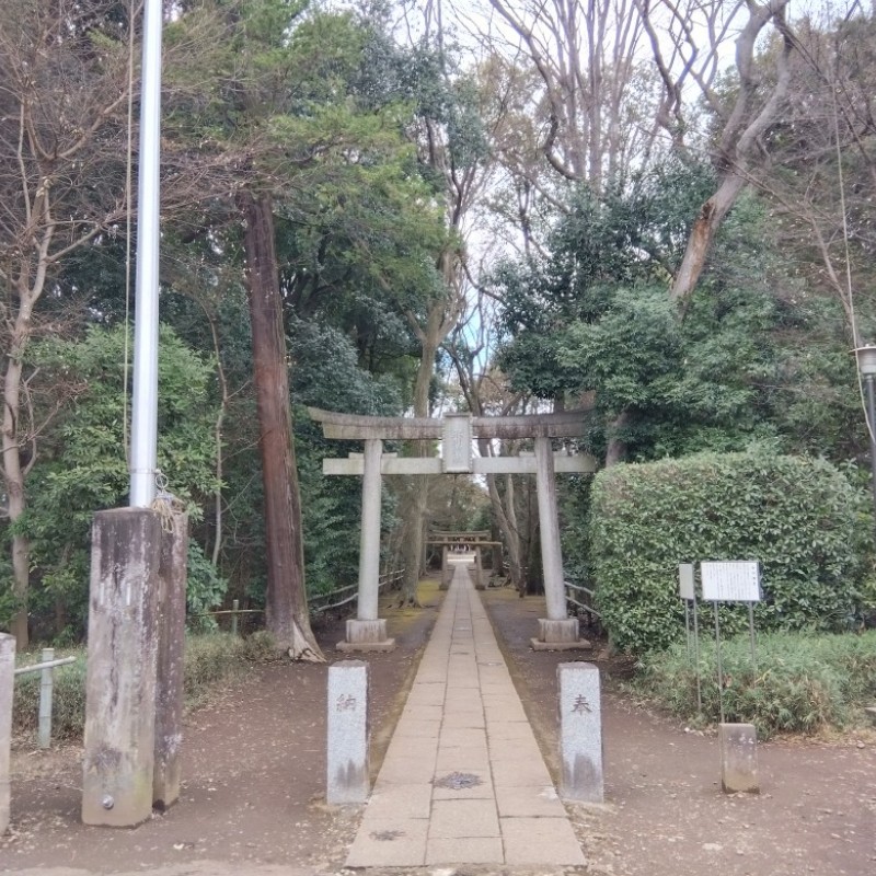 氷川神社まで110m