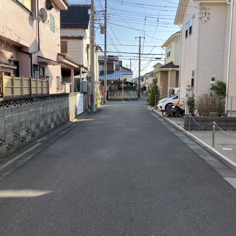 前面道路
