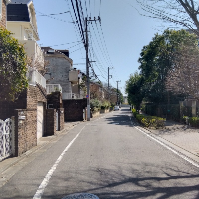 前面道路