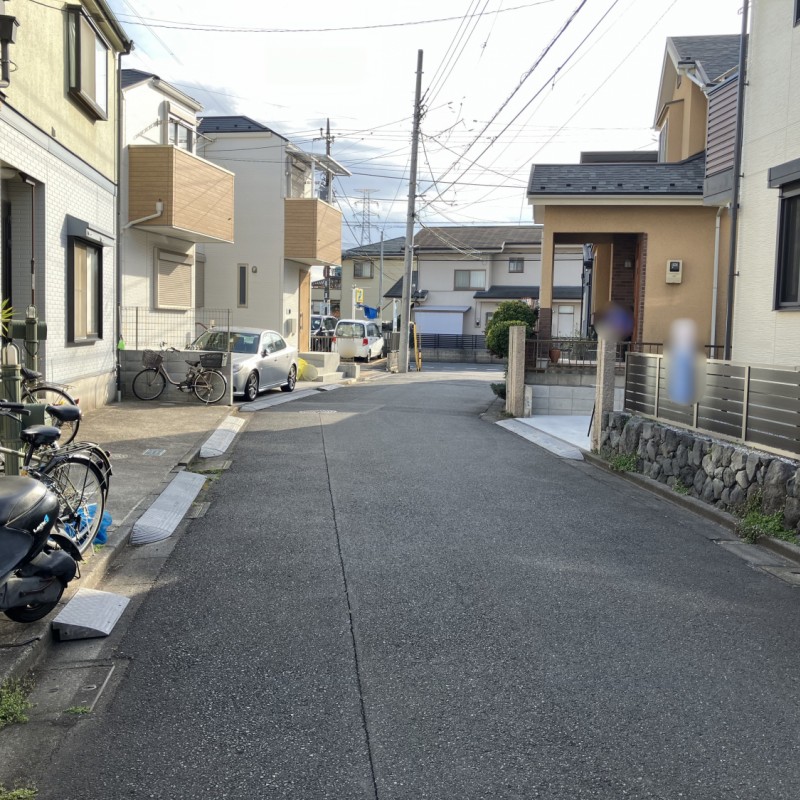 前面道路