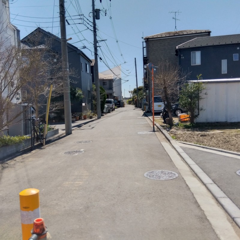 前面道路