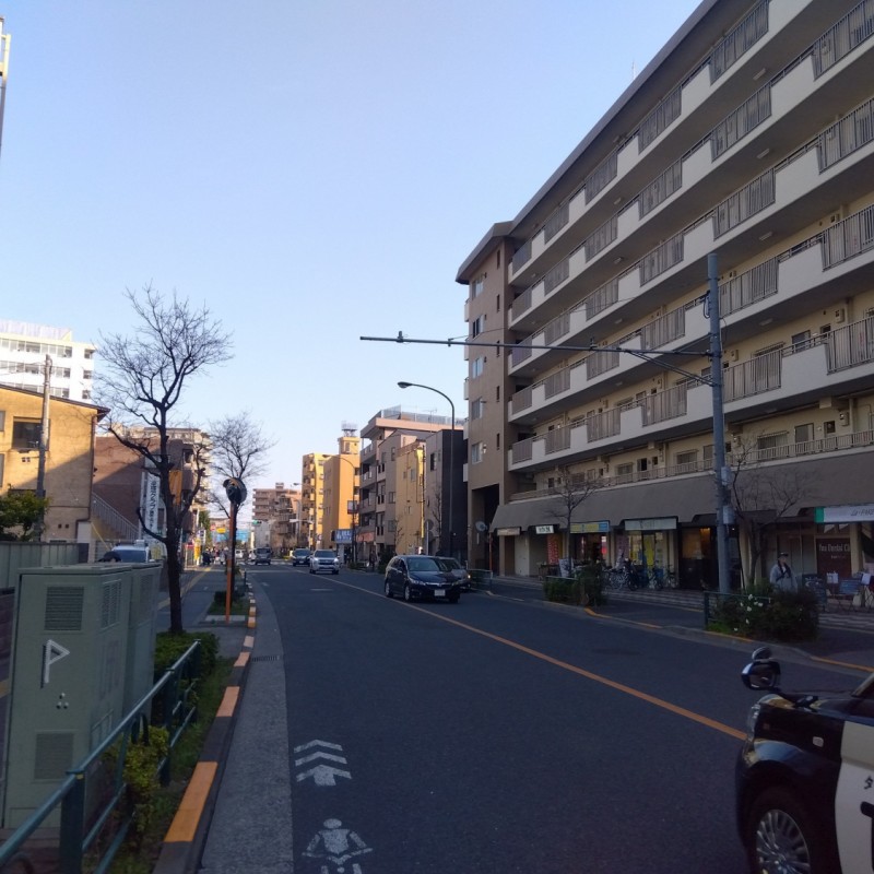 前面道路