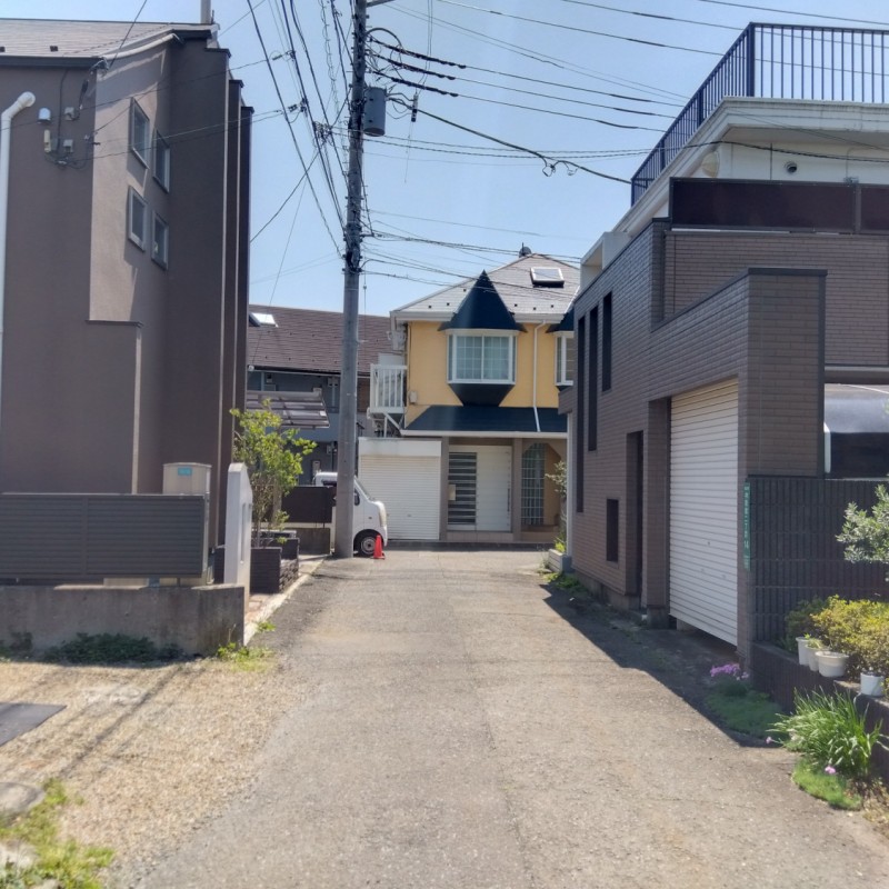 前面道路