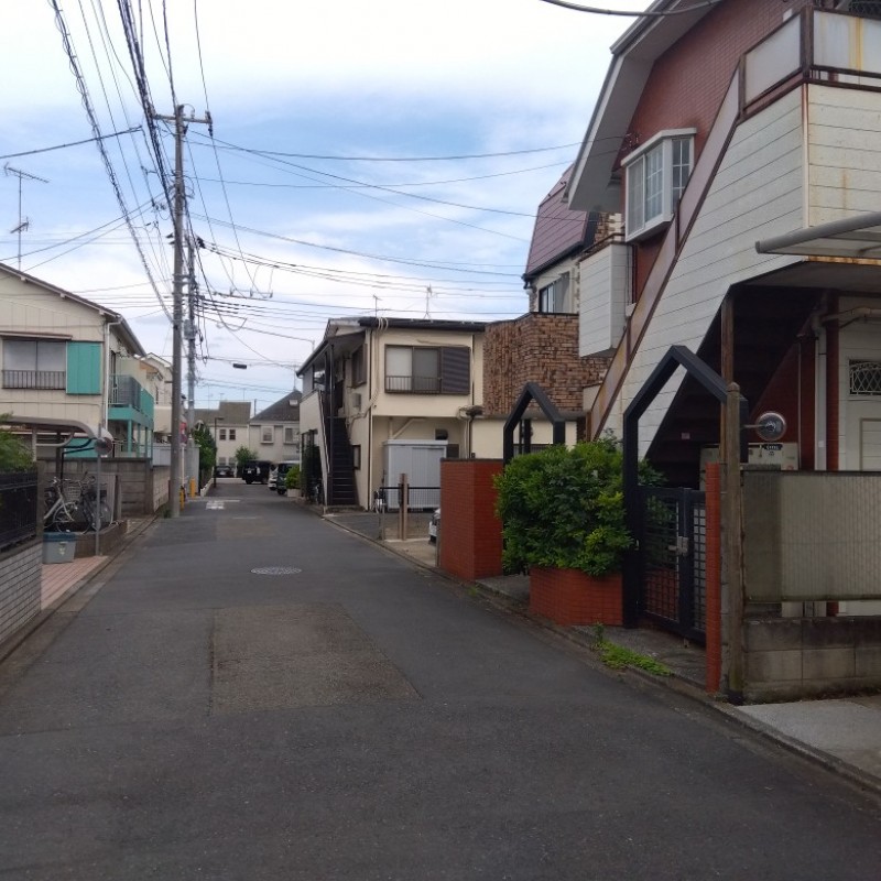 前面道路
