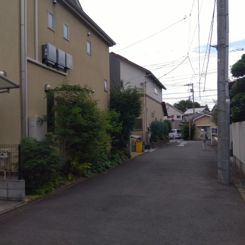 前面道路