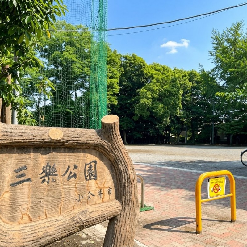 三楽公園80m