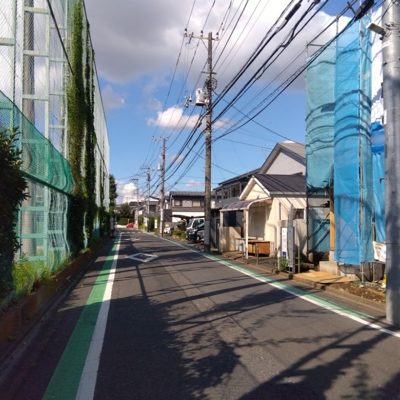 前面道路