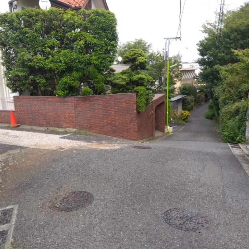 前面道路