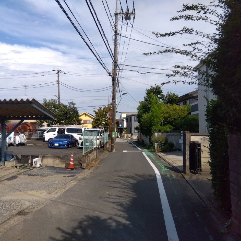 前面道路