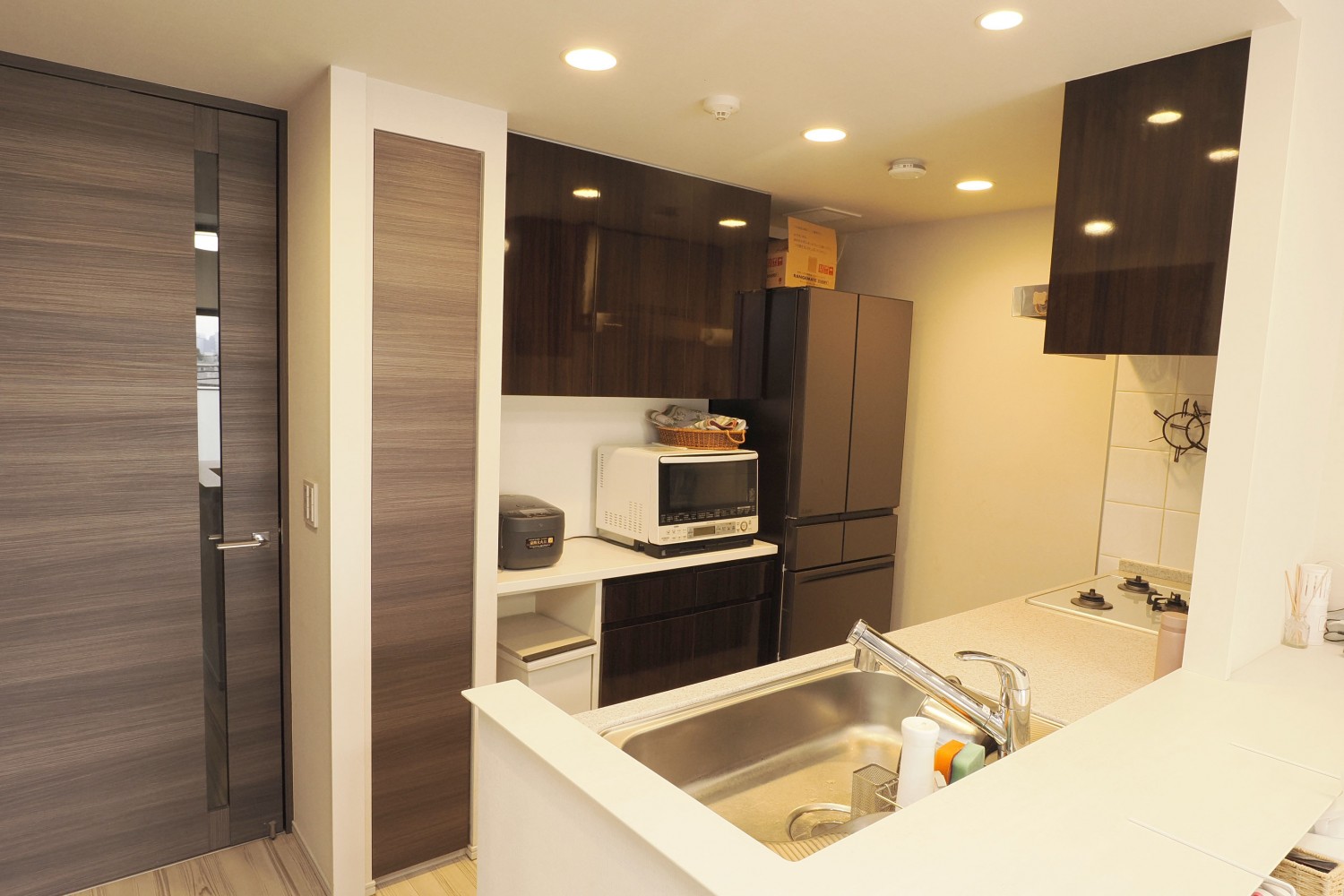 ディスポーザー付き！生ごみがほとんとどでません。