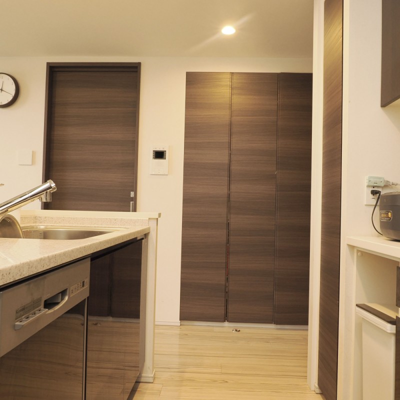 各室各所に収納が散りばめられています。